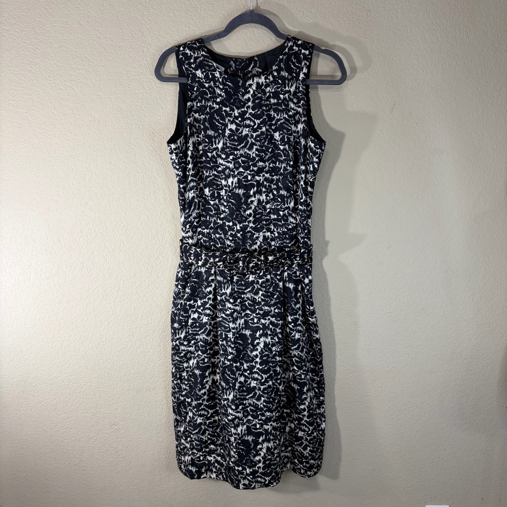 VTG Silk Studio 100% Silk Pencil Style Back Cutout Dress Women's Sz 8 Wedding